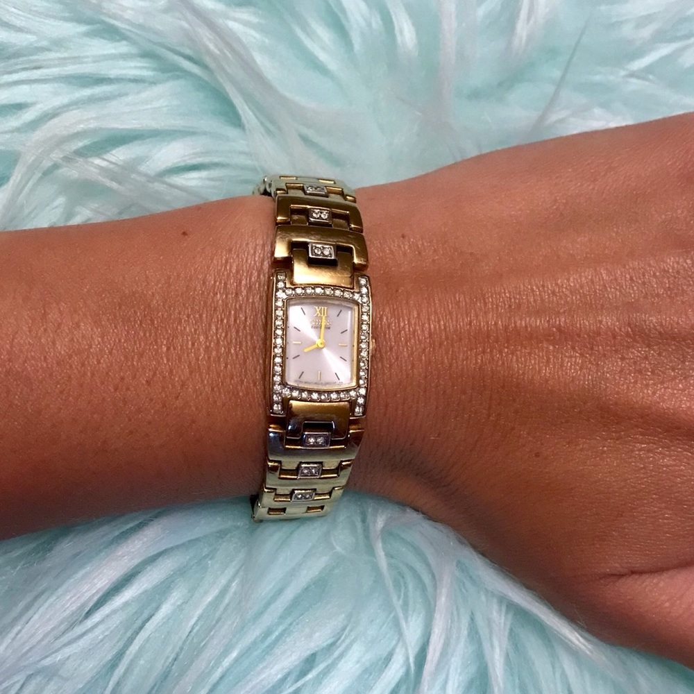 14K Gold Citizens Eco-Drive Womens Watch